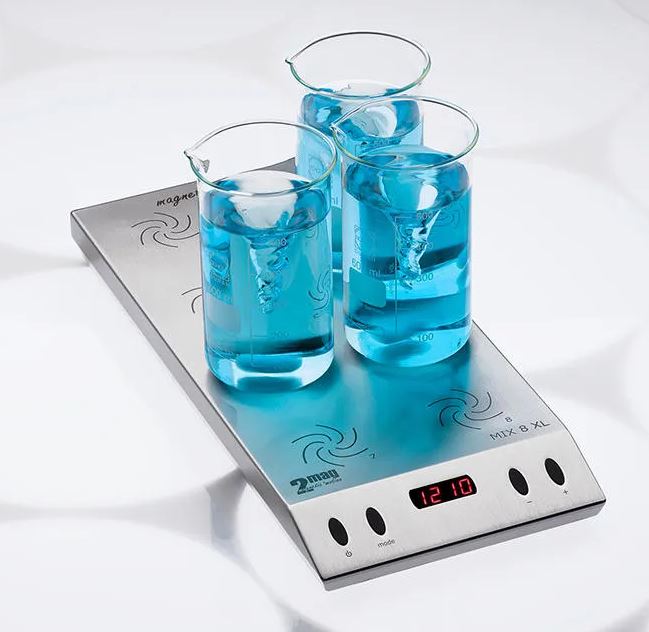 Multiple Magnetic stirrer Mix 8 XL