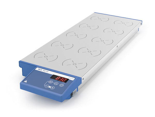 Multi-position magnetic stirrer RO 10 digital, wit