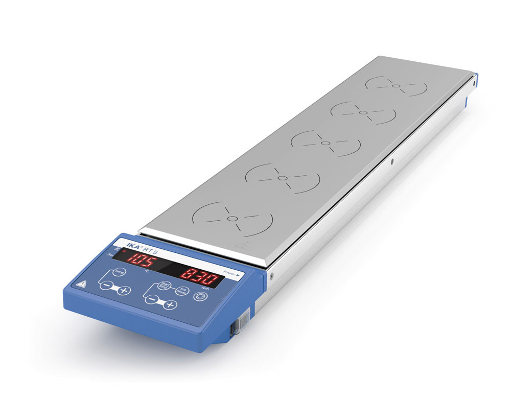 IKA multiposition magnetic stirrer RT 5, 5 places
