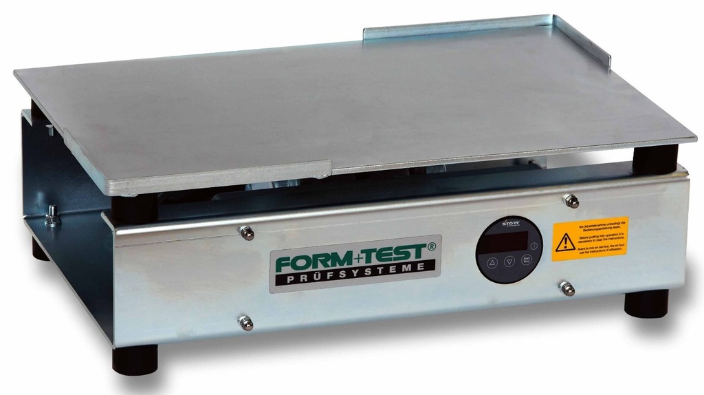 High Frequency vibrating table, Form+Test, 350x550 mm, inkl. timer (0-120 sek)