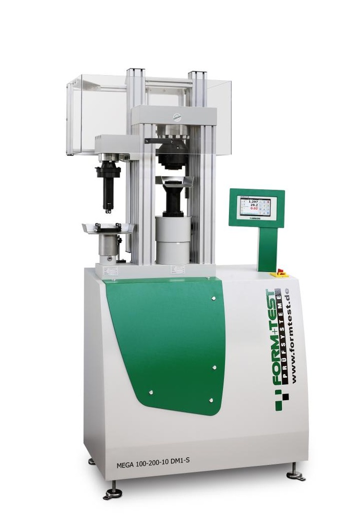 Compression & bending test machine, Fom+Test, MEGA 100-300-10 DMI-S