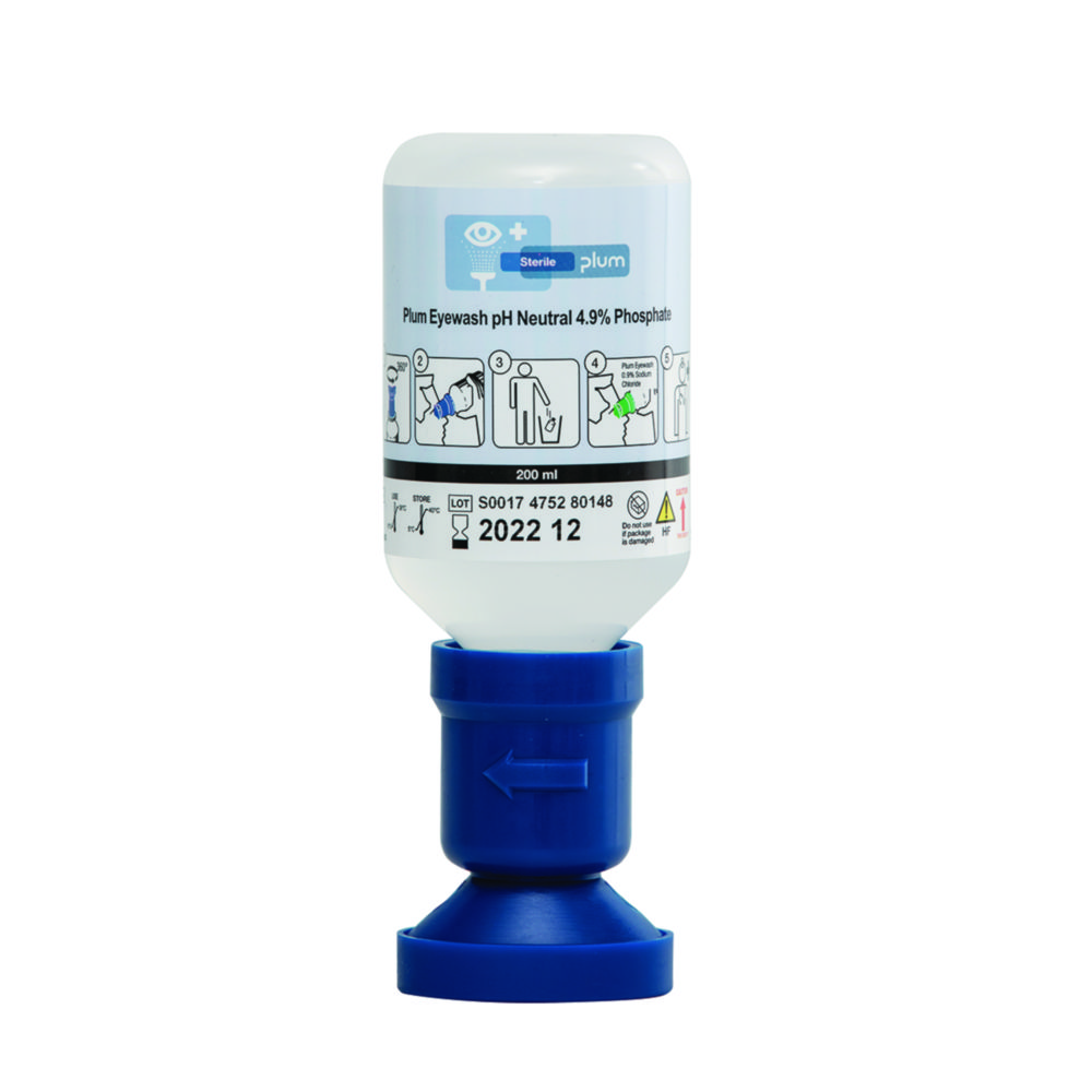 Eye wash bottle, B-Safety, pH-neutral, 200 ml
