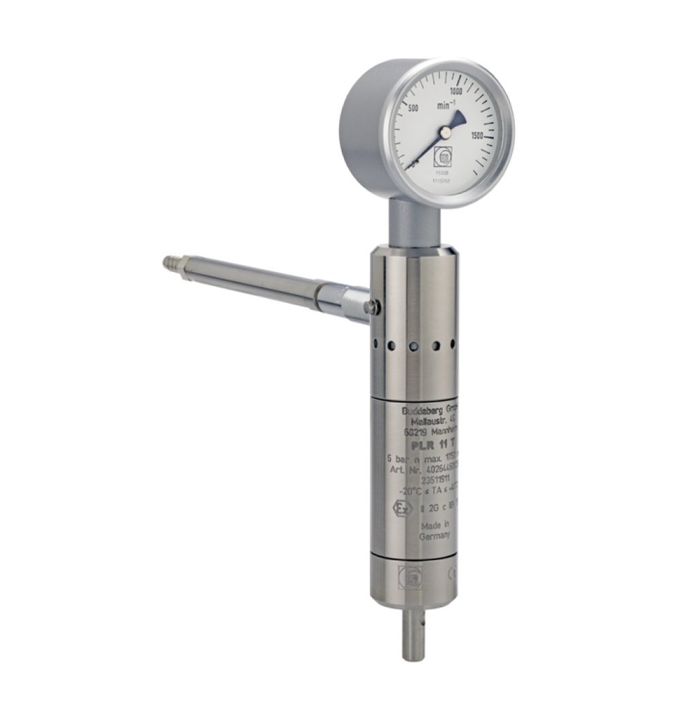 Compressed air laboratory stir rers, Type PLR with