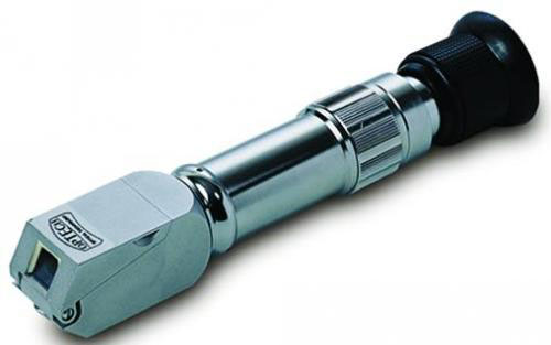 Hand-held refractometer RPU, 0-80% Brix, precision