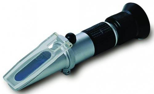[9801247] Hand-held refractometer RMM/ATC, Brix/Baumé/water