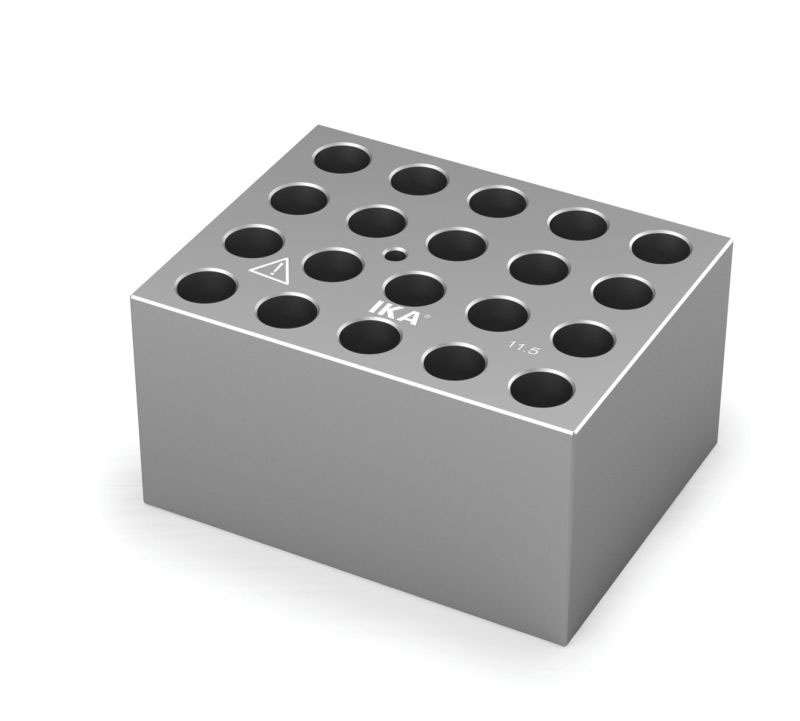IKA single block for 20 x 1.5 ml microtubes