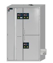 Chemicals Storage Cabinet, Asecos K-PHOENIX-90, width 120 cm, 3 shelves, sump, 4 drawers