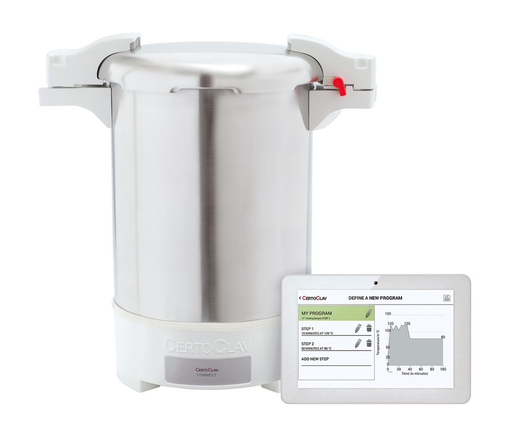 Table top autoclave, Certoclav Connect, 18l