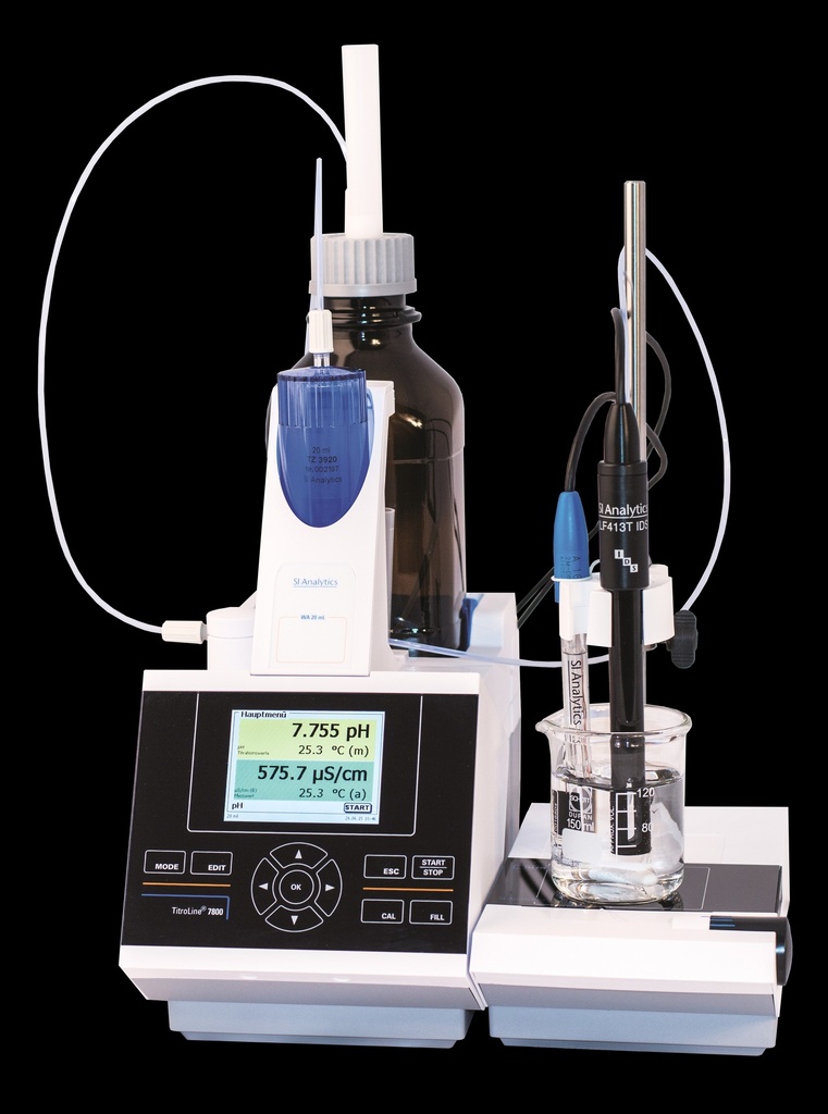 Automatic titrator, SI Analytics TitroLine 7800 M1, basisenhed, 2 inputs