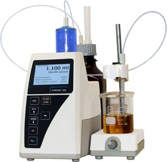 Motor-driven piston burette, SI Analytics Titronic 300/50 M1, 50mL