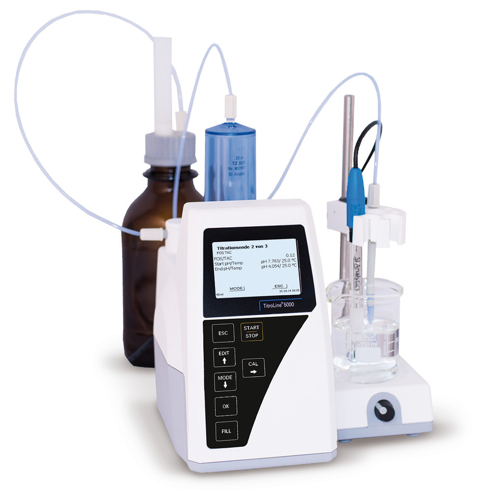 Automatic titrator, SI Analytics TitroLine 5000/20 M2, 20 mL