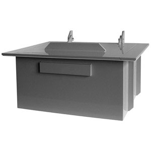 Restoring bin KW 50 B-0 from plastic with cover