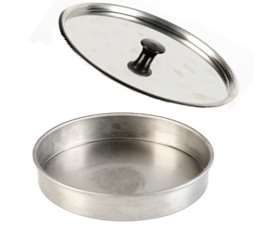 Analytical sieve, Endecotts, stainless, Ø200 mm, lid