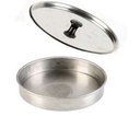 Analytical sieve, Endecotts, stainless, Ø8'', lid