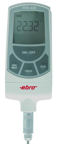 Thermometer Pt100 with probe ( 130 mm, Ø 3 mm, blu