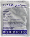 [9947551] Density standard, Mettler-Toledo, for Densito 30PX, 10x6 mL