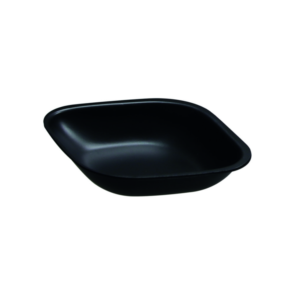 [9950196] Weighing boats, LLG, diamond, 85x65x14 mm, black, antistatic, 30 ml