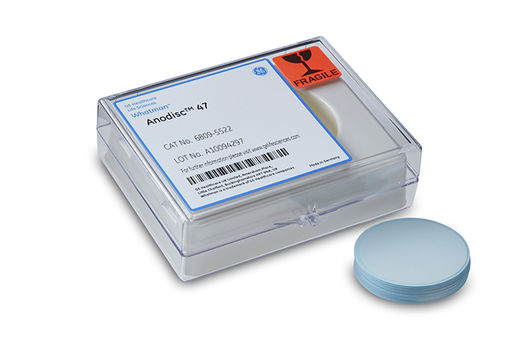 Membrane filter, Whatman Anodisc, Anopore, Ø25, 0,2 µm, 50 pcs