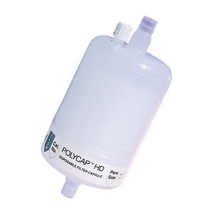 Filtration capsule, Whatman Polycap HD, PP, 36 mm, 10,0 µm