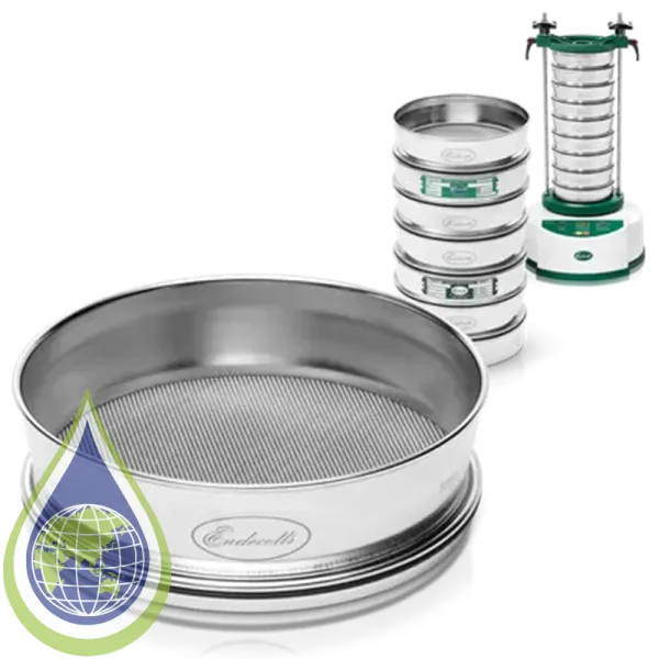 Analytical sieve, Endecotts, stainless, Ø100 x 40 mm, woven wire: 1,00 mm