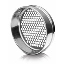 Analytical sieve, Endecotts, stainless, Ø400 x 65 mm, round hols: 63,0 mm