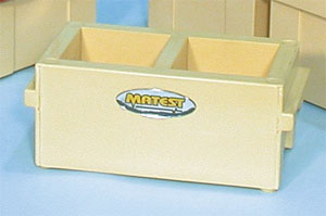 Cube mould 100 mm two gangs