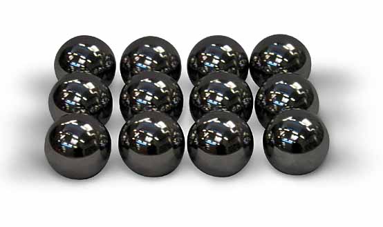 Set of 12 charges ASTM