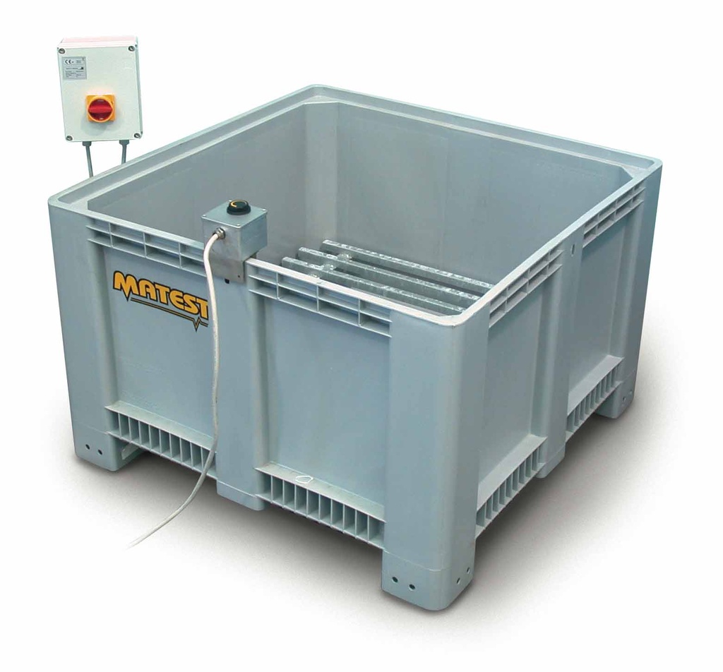[2375562] Lagringskar, PE, 650 liter med bundrack