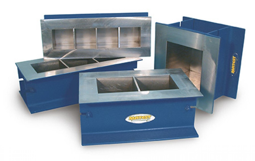 [2376325] STEEL CUBE MOULD 100MM TWO GANGS