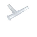 Luer Tee, Male-Male-Female, PP, 25/pk